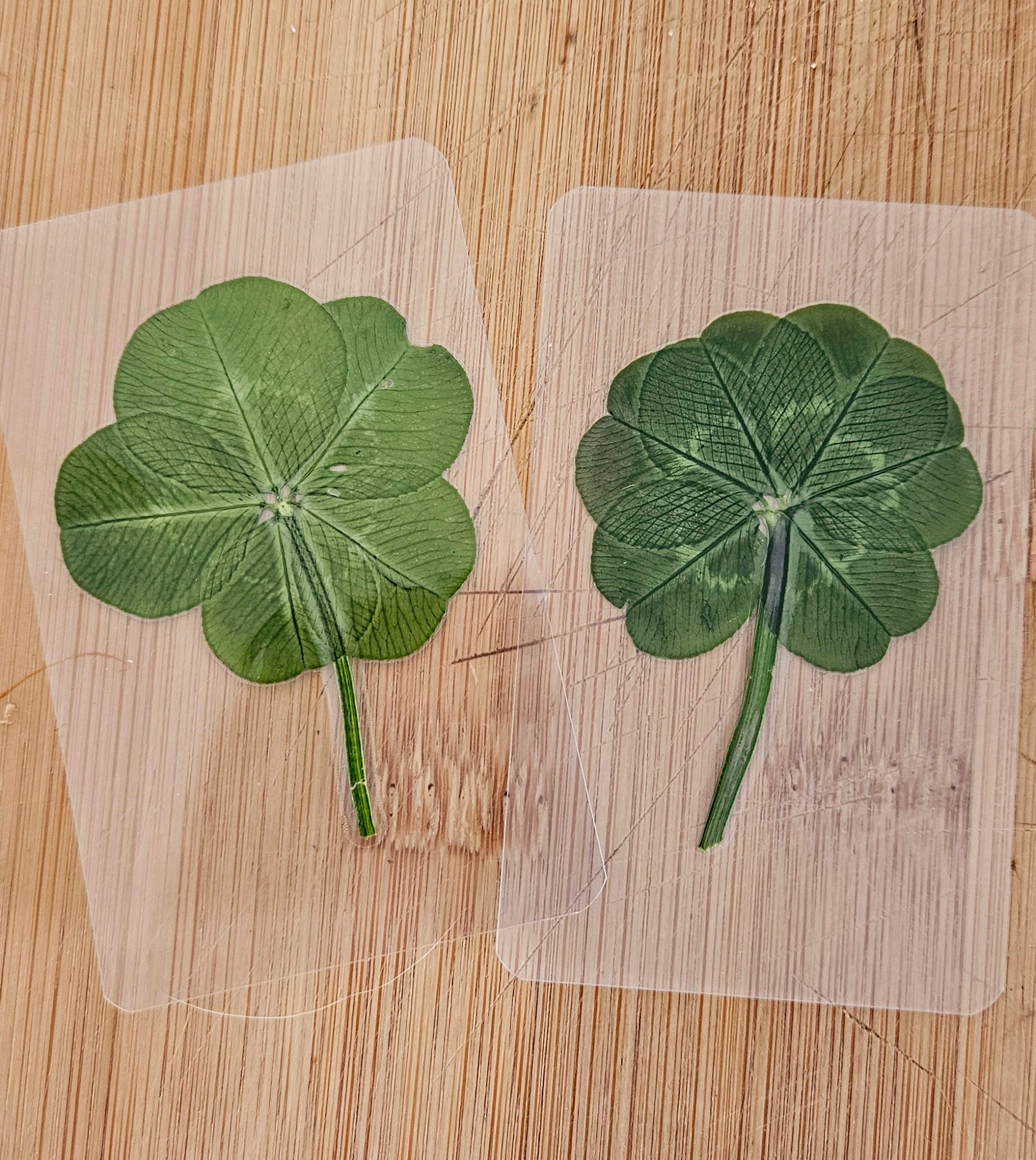 Quadrifoglio Portafortuna In Metallo E Legno Di Mango - Decorazione Elegante 11,5x10x5,5 Cm - Idea Regalo - Foto 12