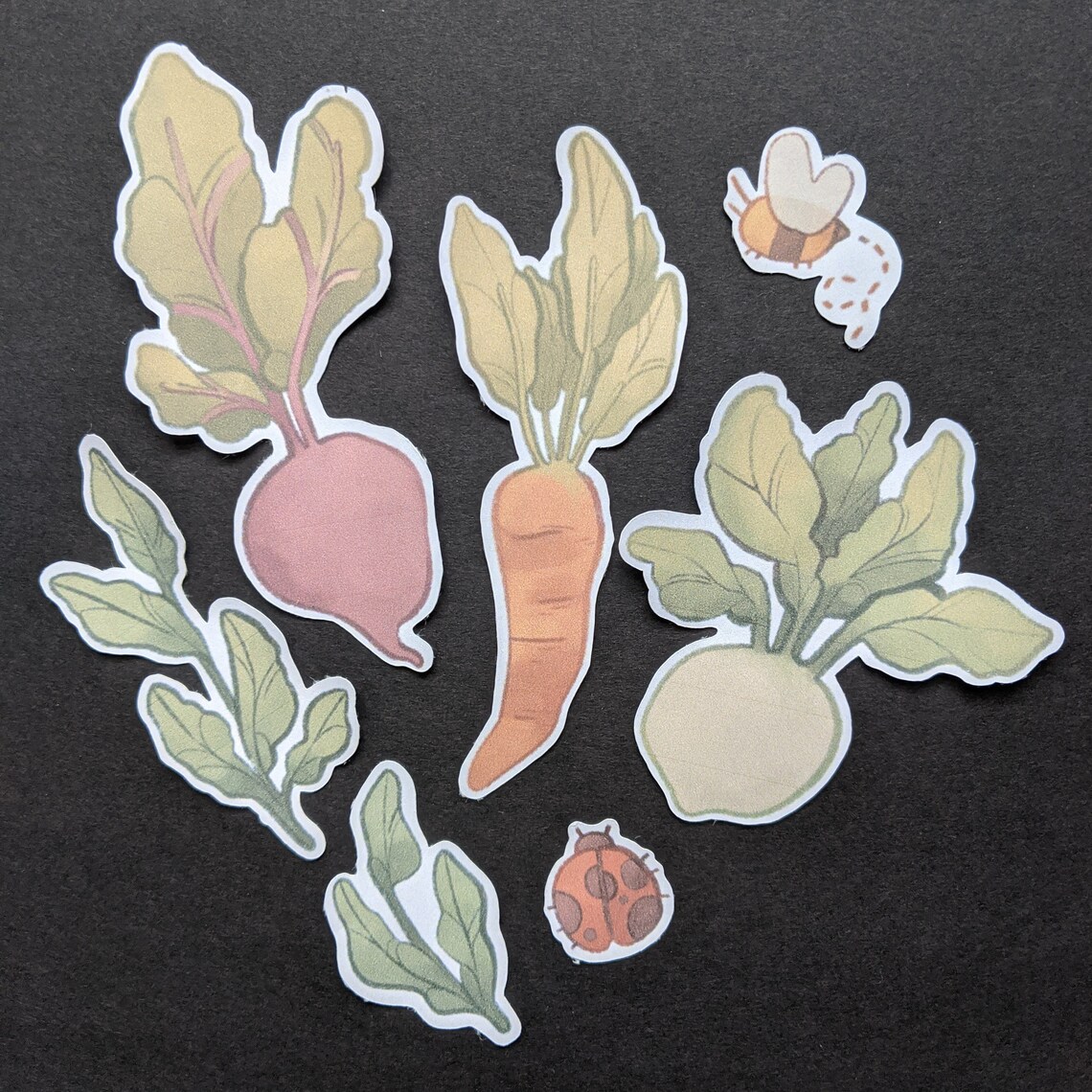 Vegetable Stickers Etsy