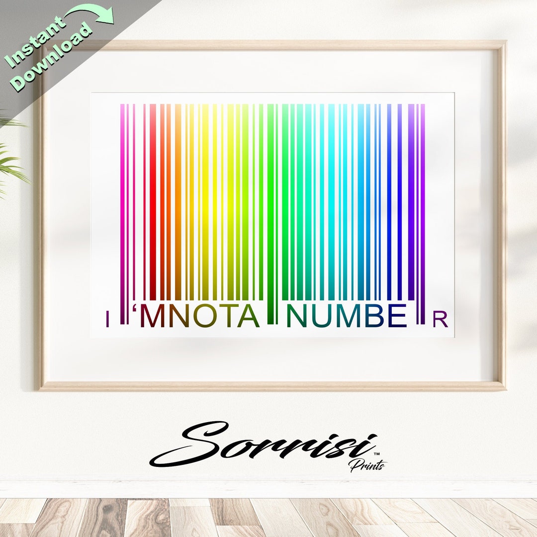 Rainbow Barcode 