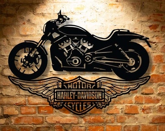 Motorcycle Precious Rust Wall Plaque object Picture Jewelry Harley Bedroom Deco Motorcycle Precious Rust Wall Plaque object Picture Jewelry Harley Bedroom Deco