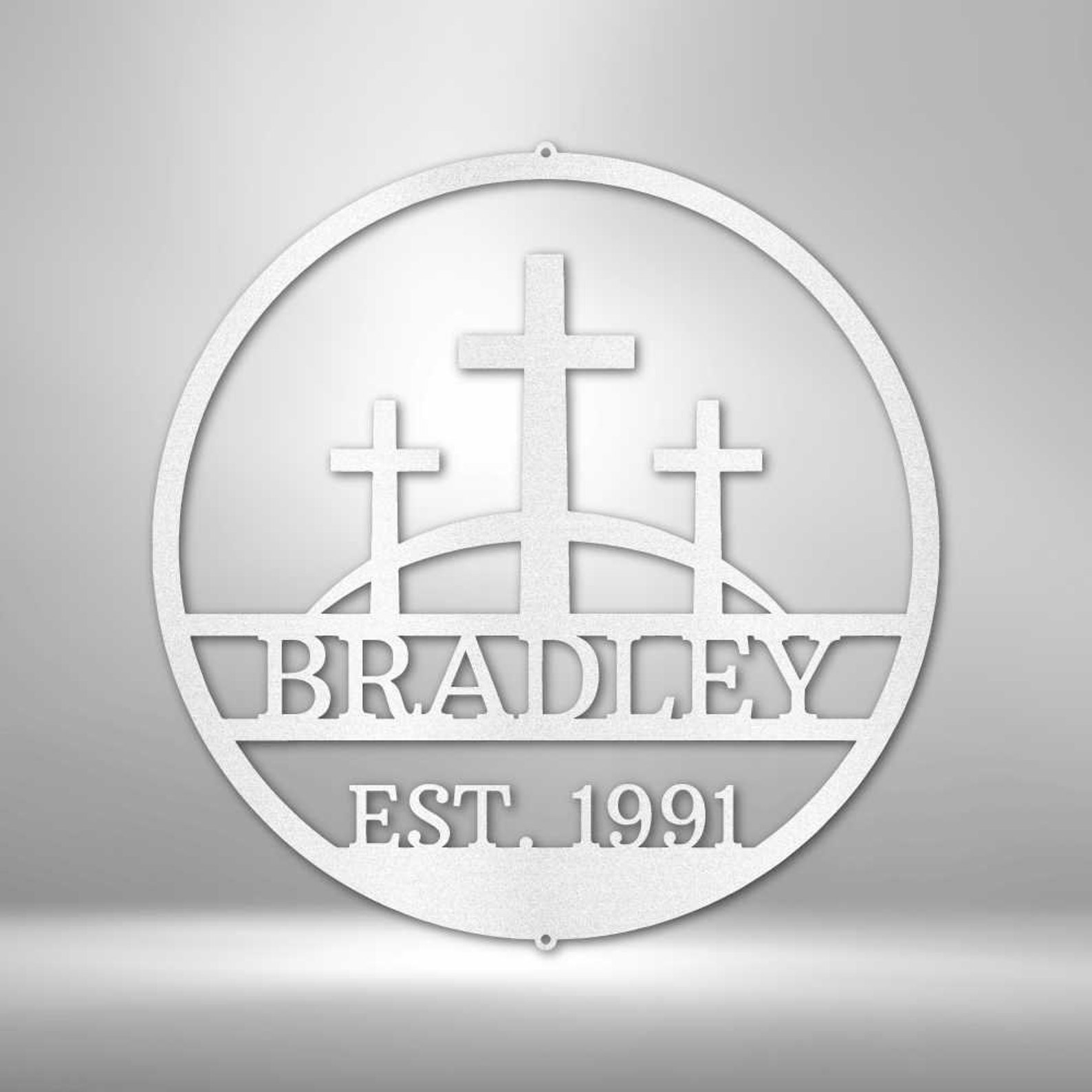 Cross Metal Wall Art / Christian Wall Art / Cross Wall Decor / Etsy