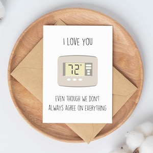Funny Anniversary Card for him | 1 year anniversary gift for her | wedding anniversary card | I love you card for wife for husband