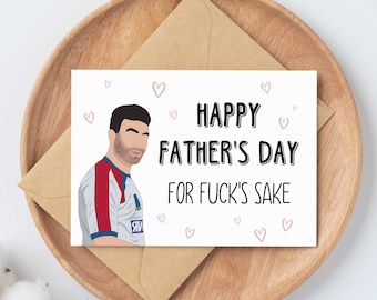 Funny Fathers Day Card | happy fathers day gift for dad | card for step dad, bonus dad, new dad gift, first fathers day card for husband