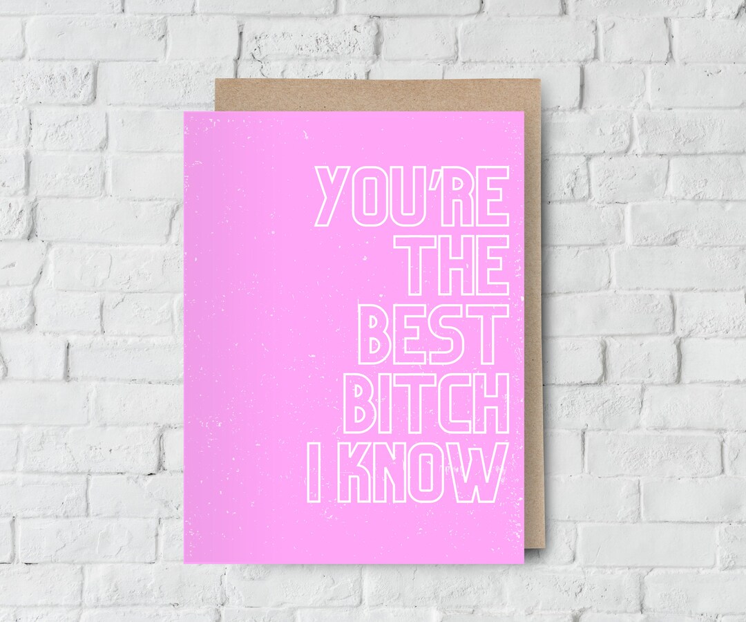 Funny Birthday Card for Her / Vulgar Birthday Card / Sarcastic Birthday ...