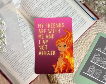 Lehabah Kindle Insert | fantasy reader bookish merch | cute kindle accessories | book lover gift for her | spring booktok merch