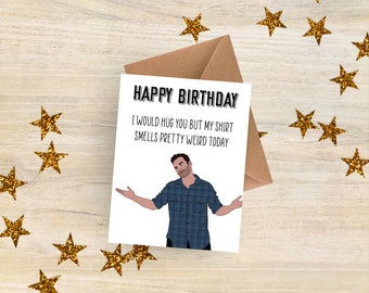 Nick New Girl Funny Birthday Card for her / 21st birthday gift for her / 30th birthday card getting older card for wife happy birthday /