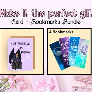 Rhysand Inspired - Birthday Card - Fantasy Lover Gift - Funny Greeting