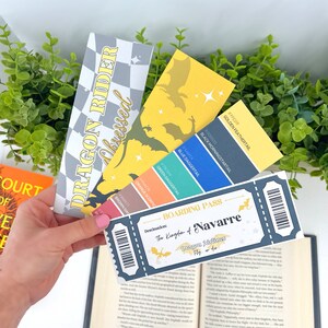 Dragon Bookmarks / cute bookmark bookish gift for reader / booktok merch