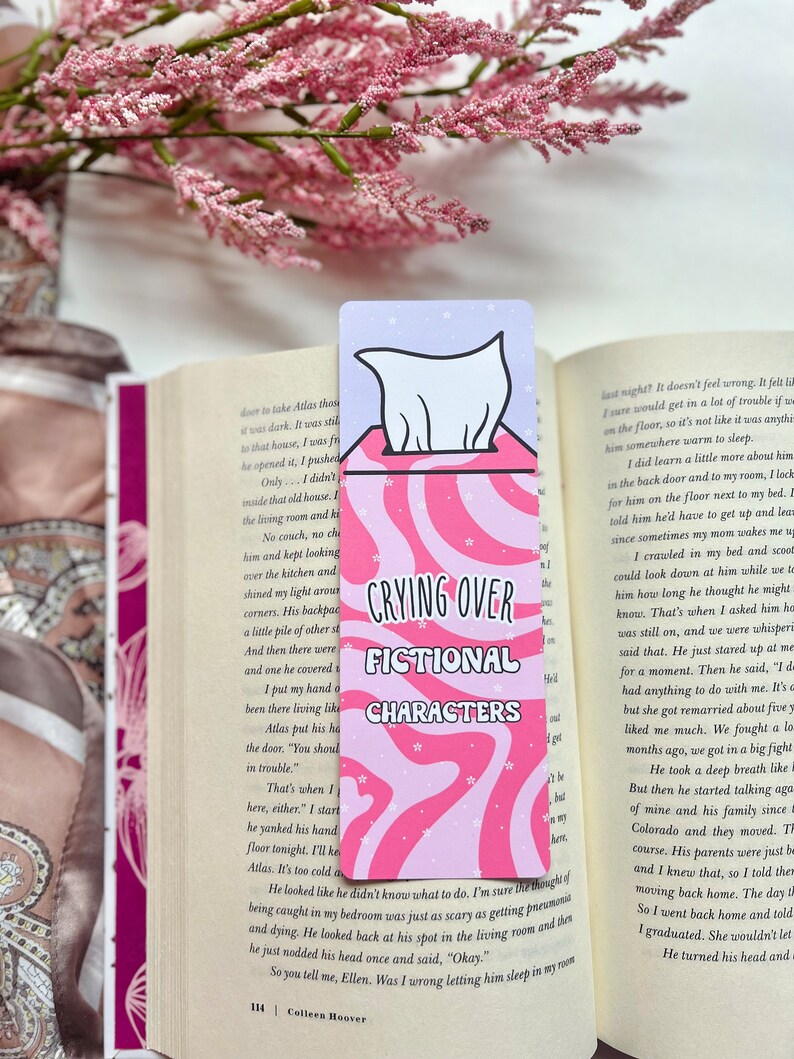 Cute Bookmark | Bookish Merch | Booktok Book Lover Gift for Friend ...