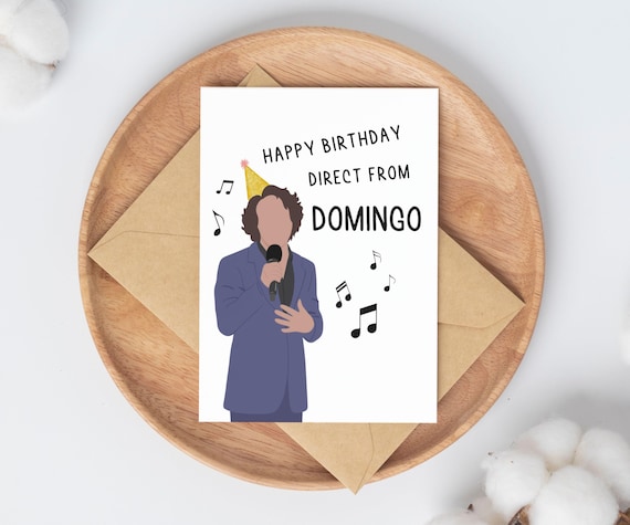 Funny Birthday Card | hilarious bday gift for him | sarcastic card for her | trendy card for husband | Domingo bridesmaid skit