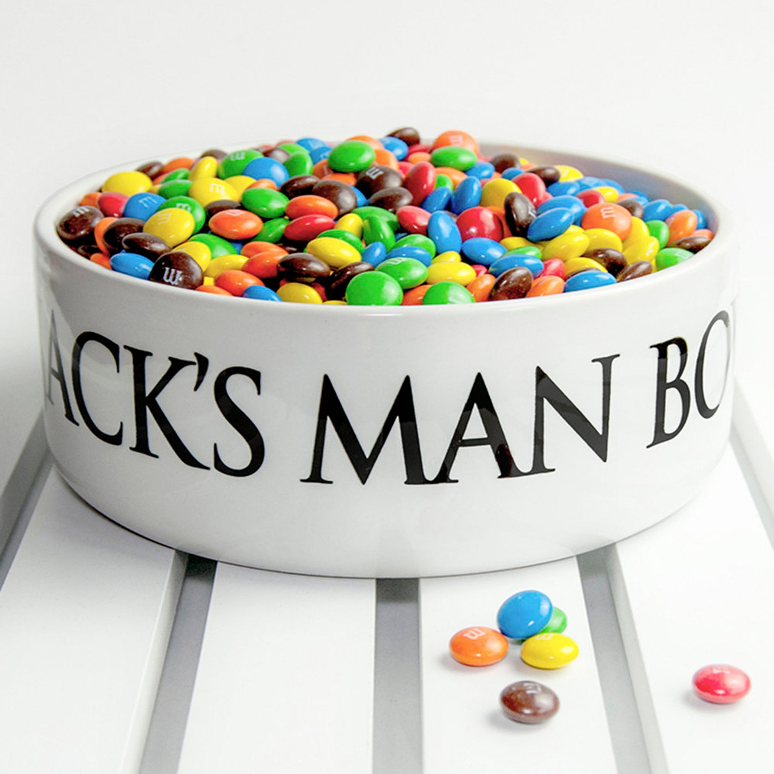 Personalised Super Large Man Bowl Cereal Bowl Fun Birthday Etsy