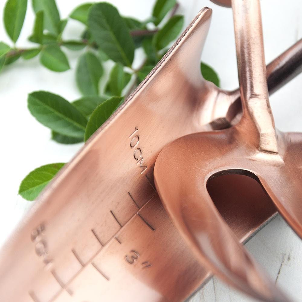 Personalised Luxe Copper Trowel and Fork Set Gardening Gifts Etsy UK