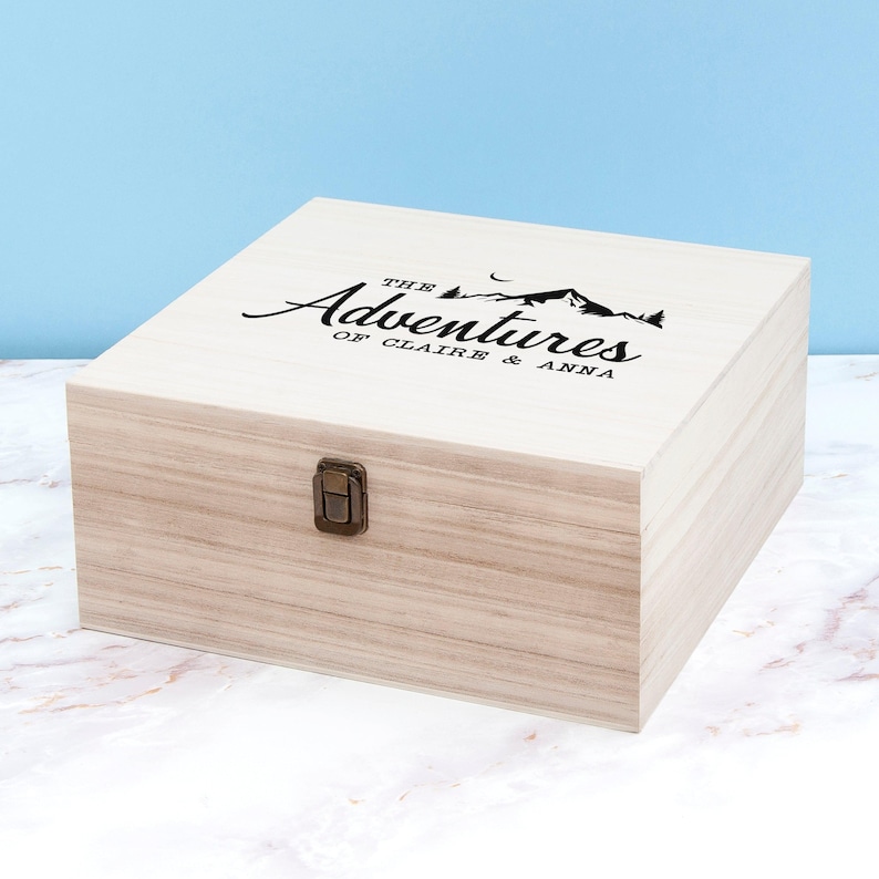 Personalised Adventure Memories Box