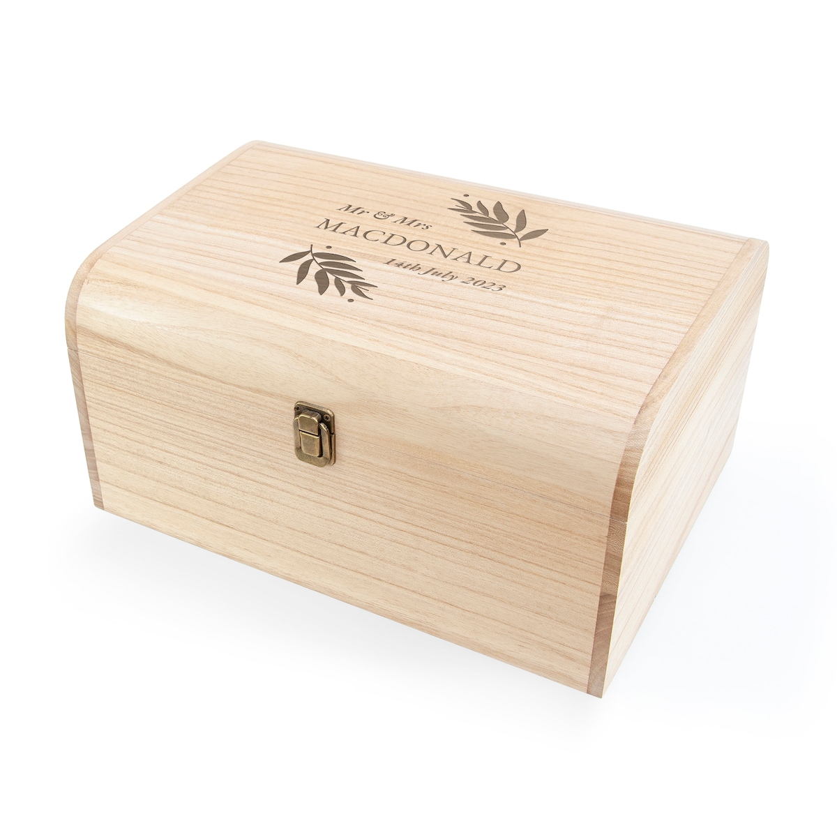 Large Personalized Wedding Date Keepsake Chest, Gifts for Couples, Wedding Tokens, Wood, Bride, Groom, Memories Box, Wedding Present, Handfinished - Etsy