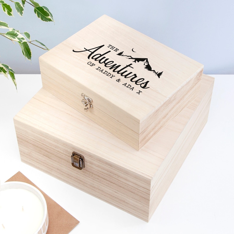 Personalised Adventure Memories Box