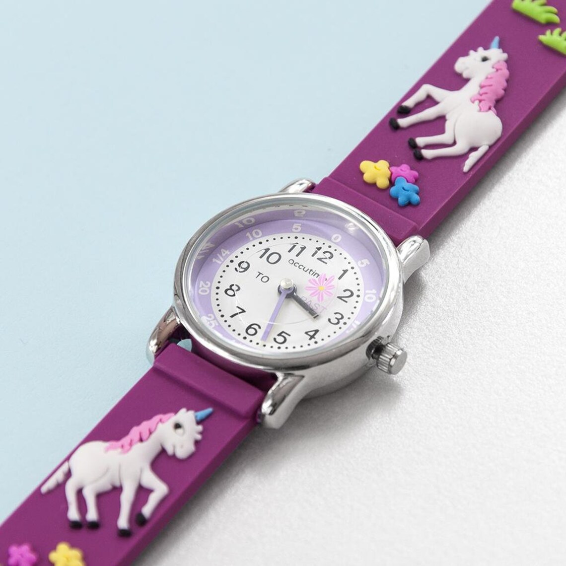 Kids Personalised Unicorn Watch Children's Gifts Etsy