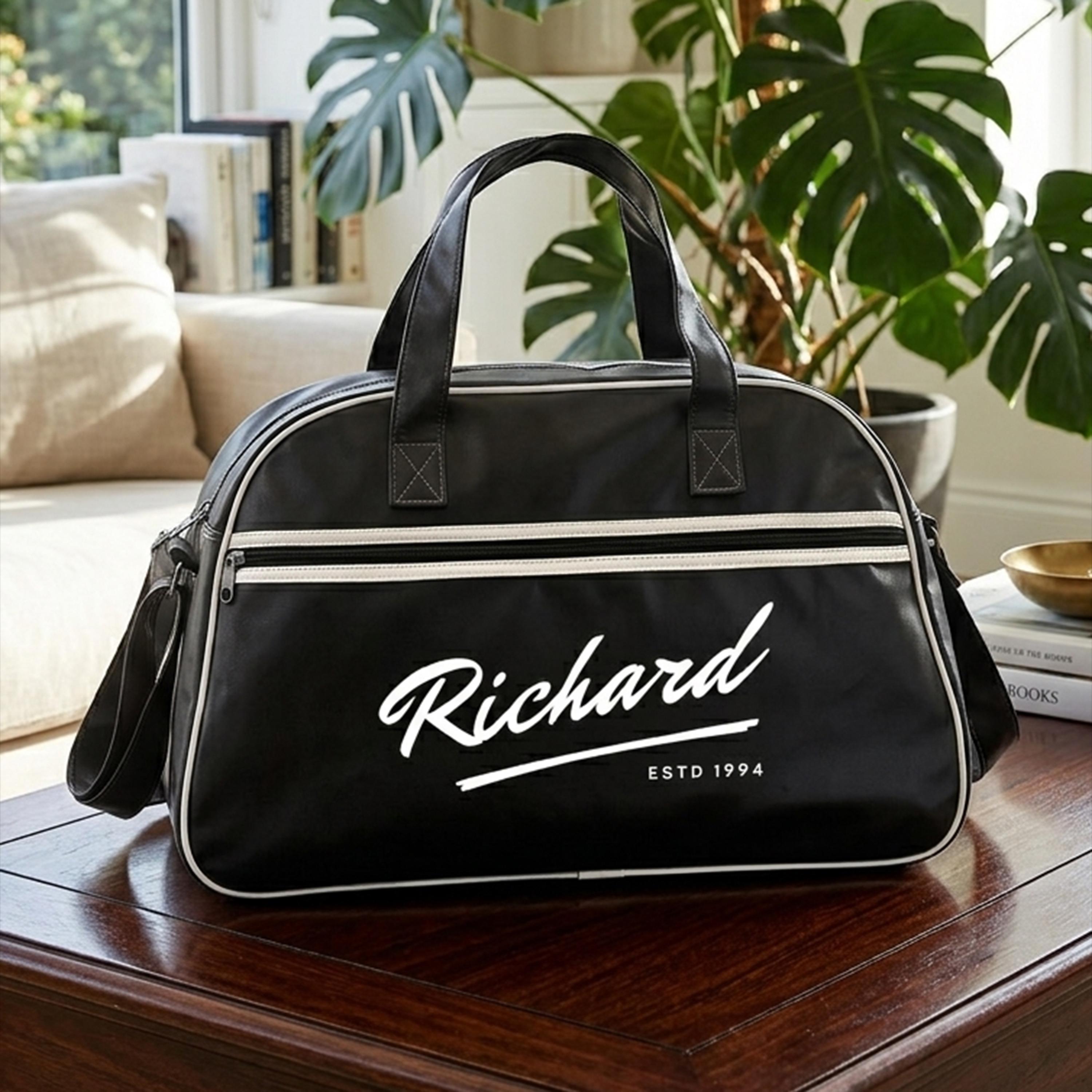 Personalised Vintage Bowling Bag - Etsy