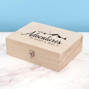 Personalised Adventure Memories Box
