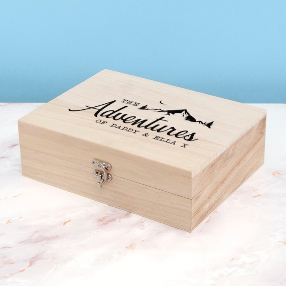 Personalised Adventure Memories Box - Etsy