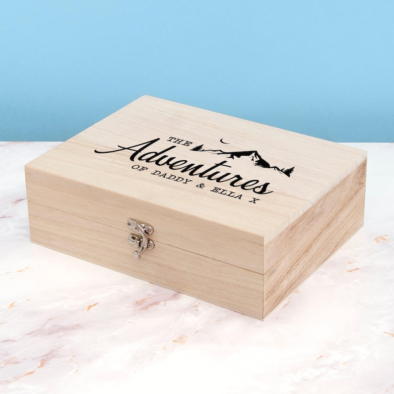 Personalised Adventure Memories Box