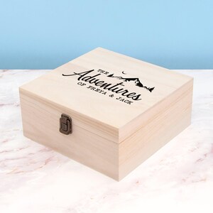 Personalised Adventure Memories Box