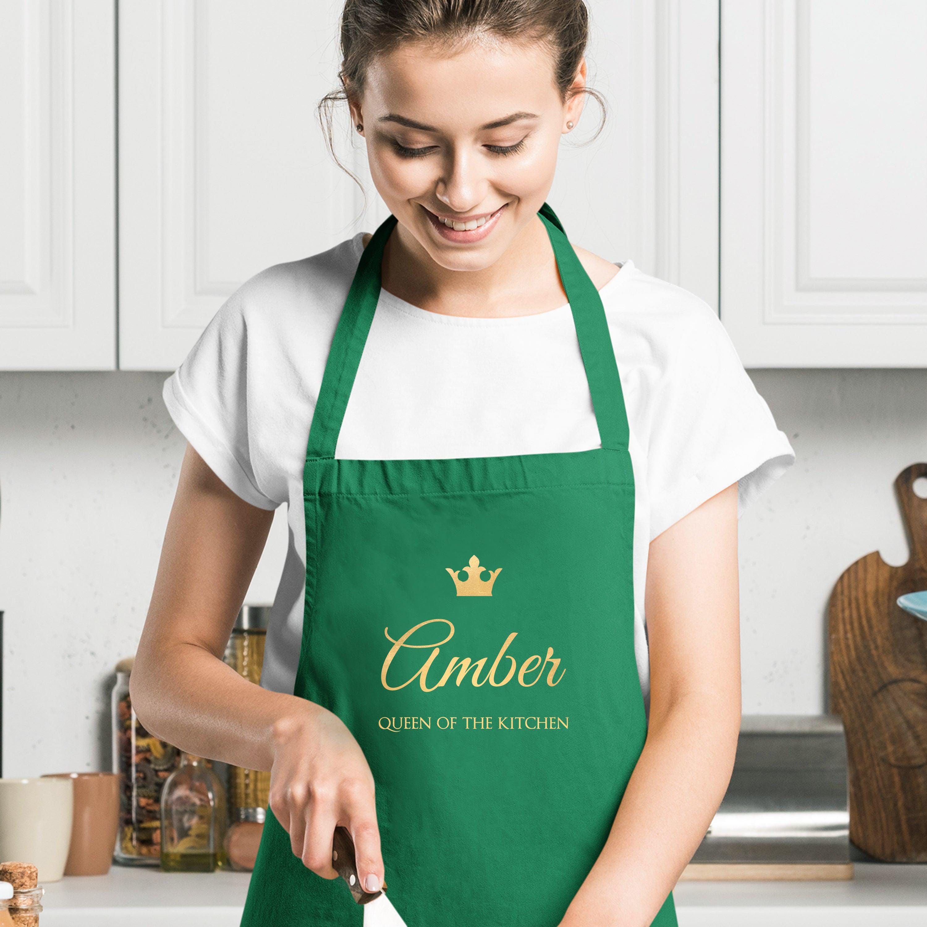 Grembiule La Regina della cucina queen idea regalo chef cuoco king
