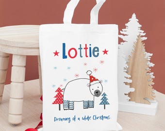 Personalisierte Weihnachtsfeier-Tasche