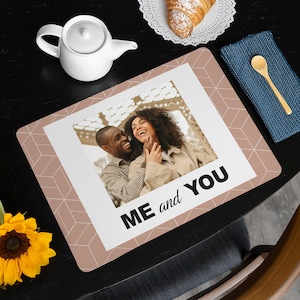 Personalised Couple’s Photo Placemat