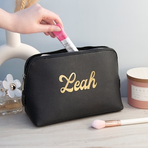 Personalised Women&#39;s Boutique Wash Bag