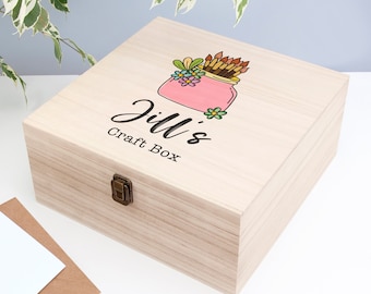 Personalised Craft Box