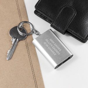 Personalised Miniature Powerbank Keyring