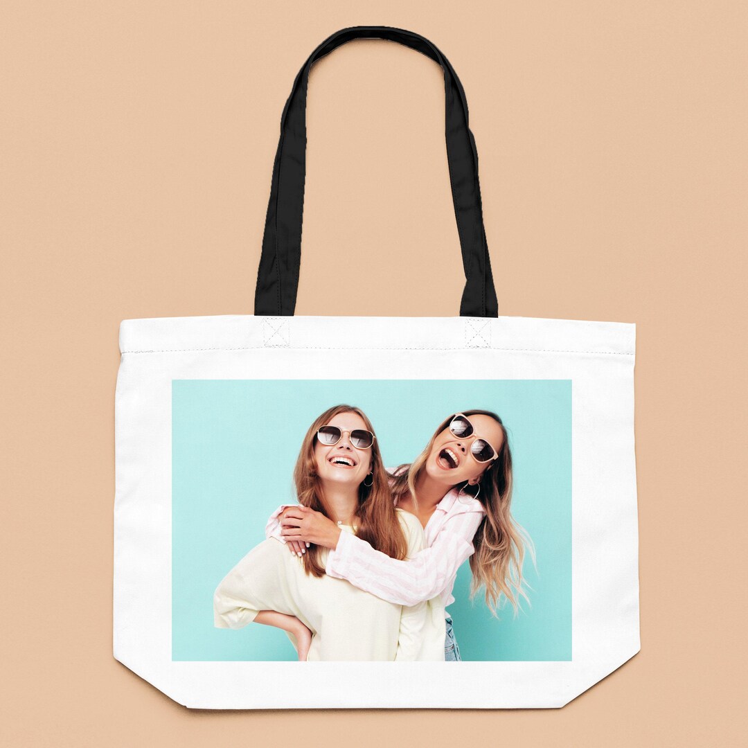 Personalised Photo Shopping Bag - Etsy