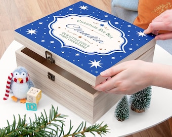 Personalised Starry Night Sky Christmas Eve Box
