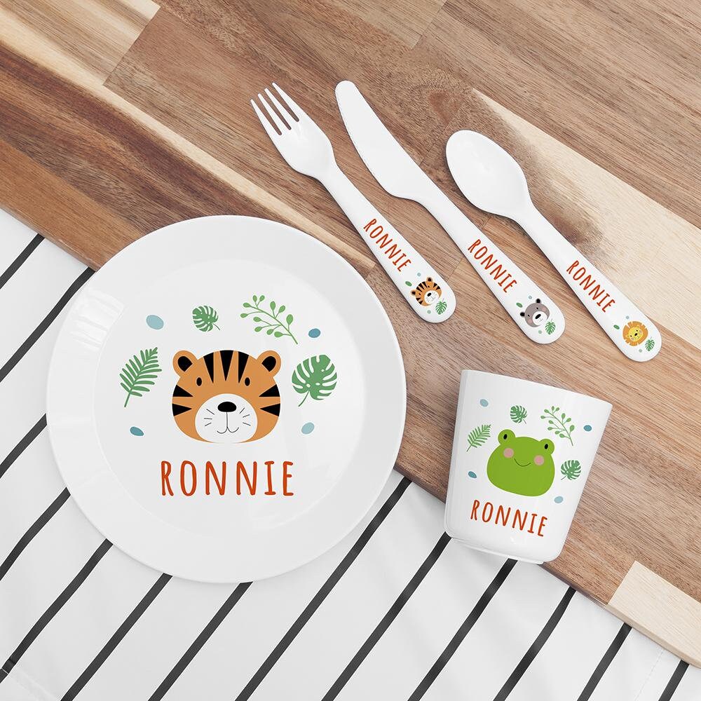 Personalised kids cheap plates
