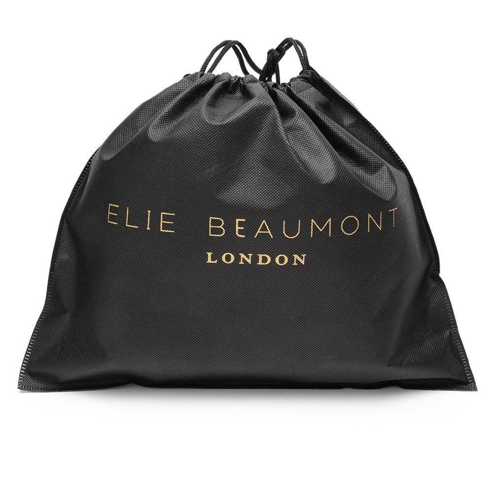 Personalised Elie Beaumont Cross Body Tan Leather Bag With Choice