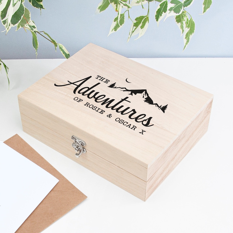 Personalised Adventure Memories Box