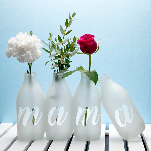 Milk Bottle Vase Etsy UK