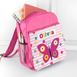 Personalised Kid's Butterfly School Set