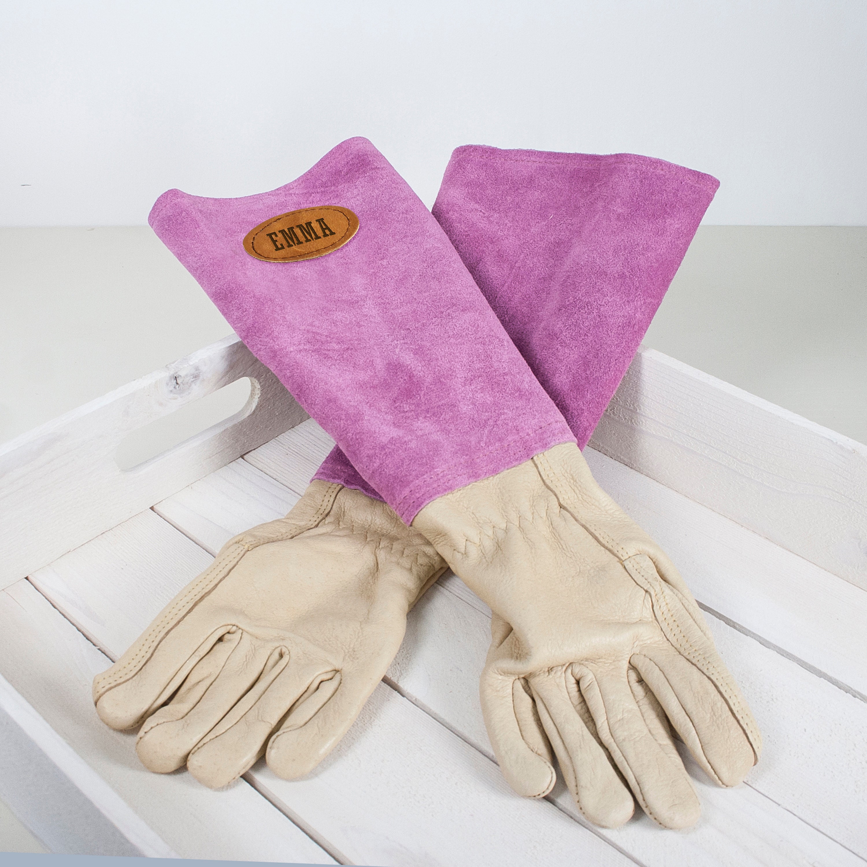 jardinería Hogar y decoración Exterior y jardinería Guantes y delantales de jardinería Guantes personalizados de jardinería de cuero rosa y ante hechos a mano día de la madre cumpleaños día de San Valentín jardinería Hogar y decoración Exterior y jardinería Guantes y delantales de jardinería Guantes personalizados de jardinería de cuero rosa y ante hechos a mano día de la madre cumpleaños día de San Valentín