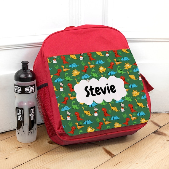 Personalised red book bag 2025
