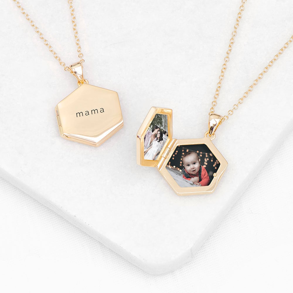 Double photo shop locket