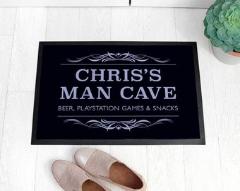 Personalised Man Cave Doormat