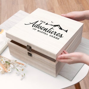 Personalisierte Adventure Memories Box