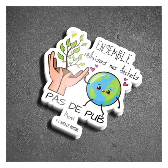 Stop Pub Sticker Sticker Stop Pub Anti Advertisements Etsy