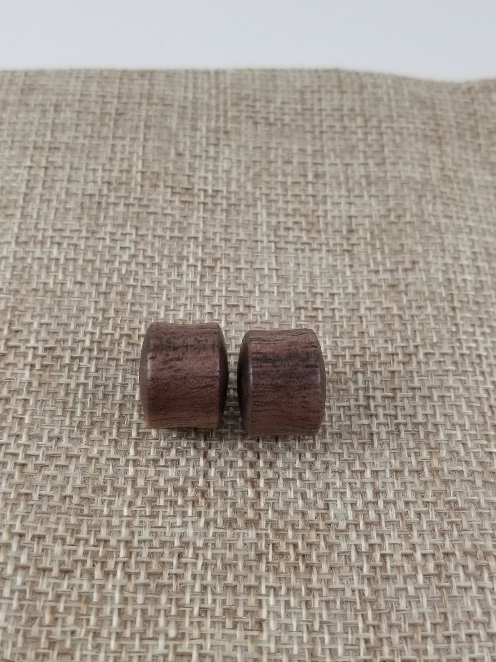 Hand Made Wooden Ear Plugs Gauges Convex Plug Size 9/16 Etsy