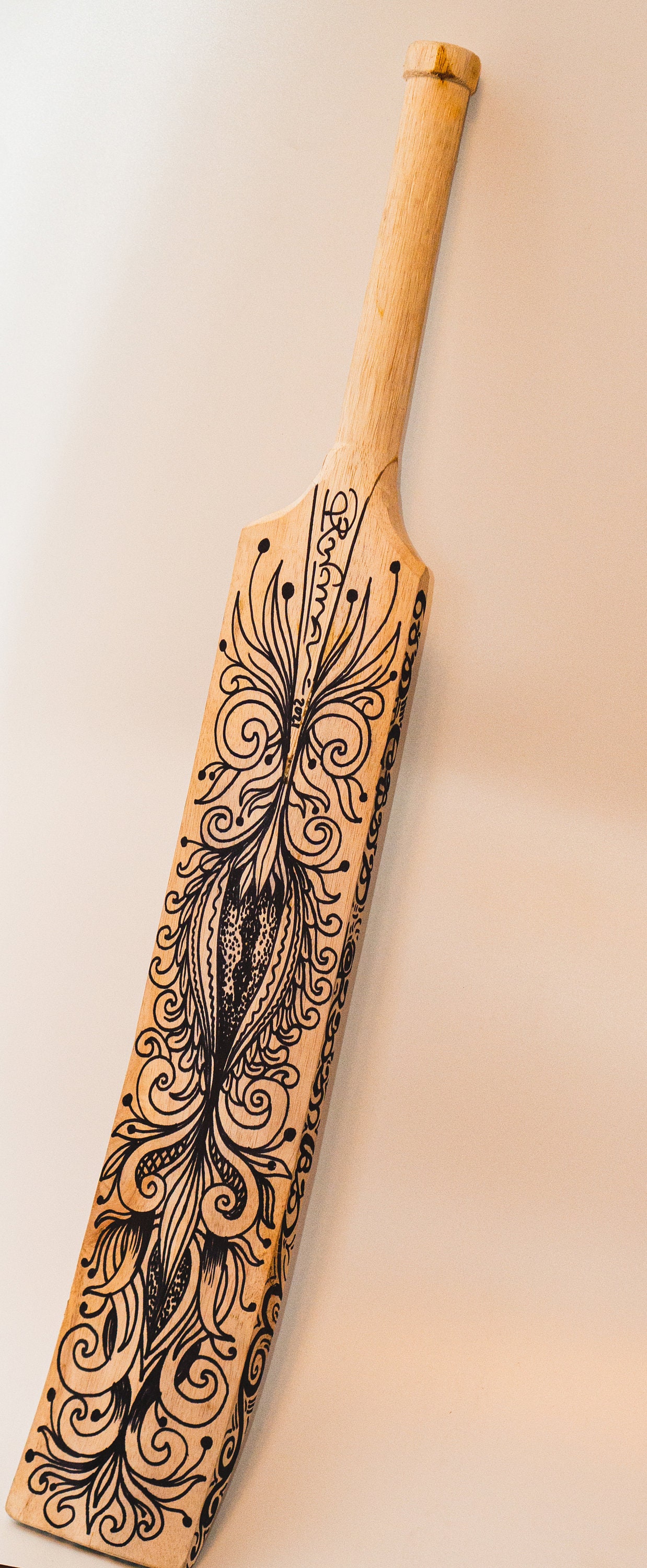 Unique Hand Painted Cricket Bats Custom Orders Etsy
