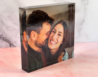 Custom Acrylic Photo Block – Personalized Keepsake Gift