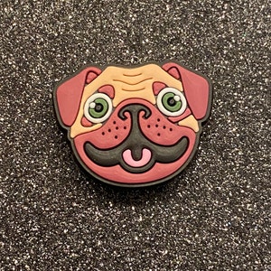 Pug Shoe Charm