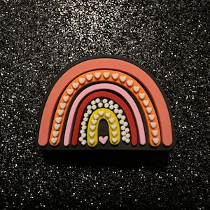 Boho Rainbow Shoe Charm