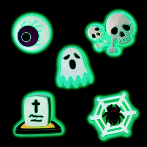 Glow In The Dark Halloween Shoe Charm